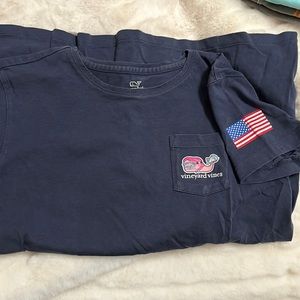 girls vineyard vines lacrosse tshirt